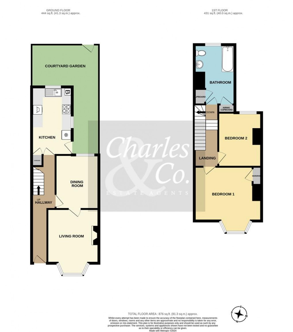 Floorplan for Lower South Road, St. Leonards-On-Sea