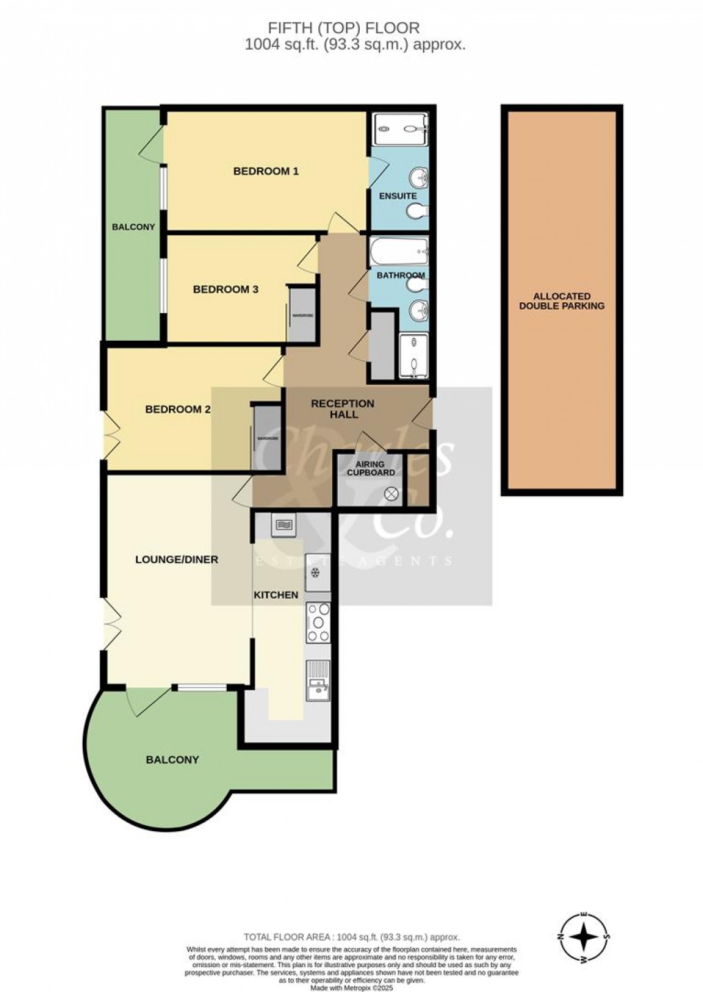 Floorplan for Sea Road, Bexhill-On-Sea