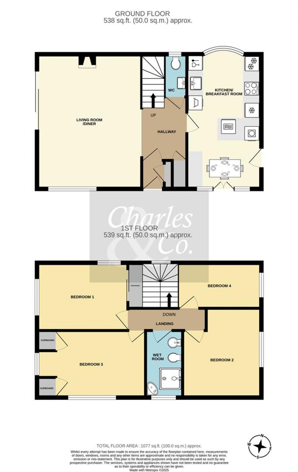 Floorplan for Avondale Road, St. Leonards-On-Sea