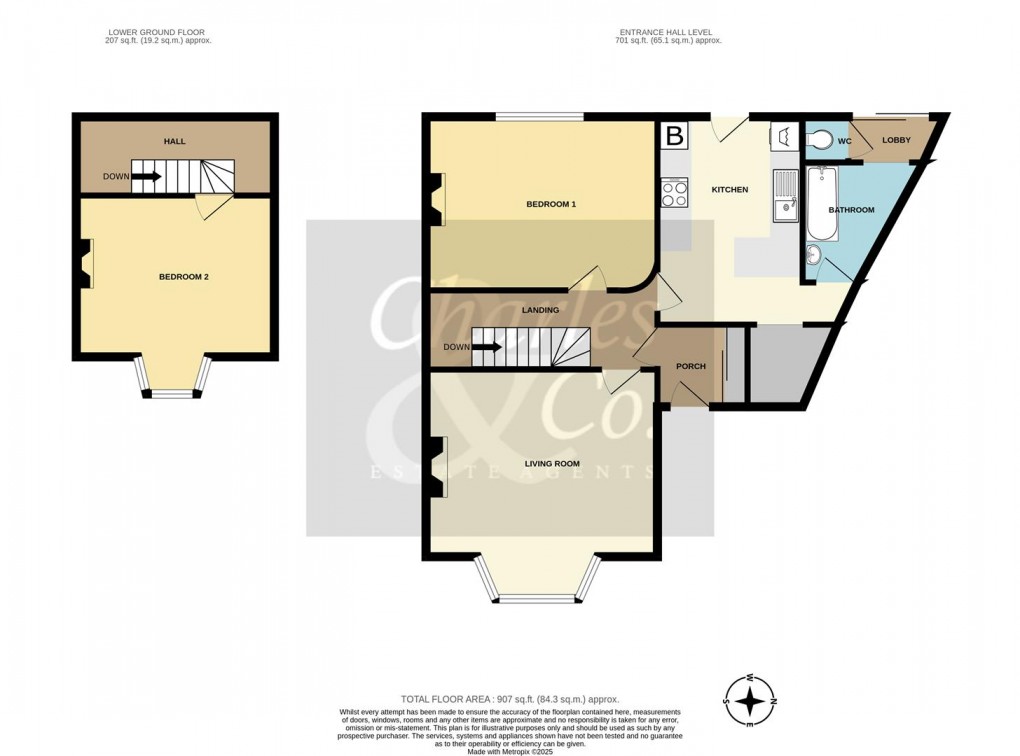 Floorplan for Southwater Road, St. Leonards-On-Sea