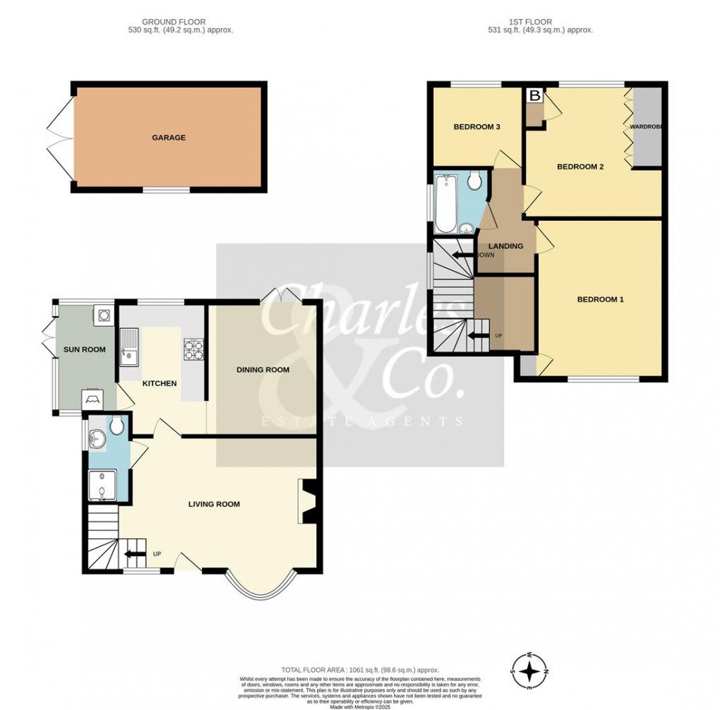 Floorplan for Shepherds Way, Fairlight
