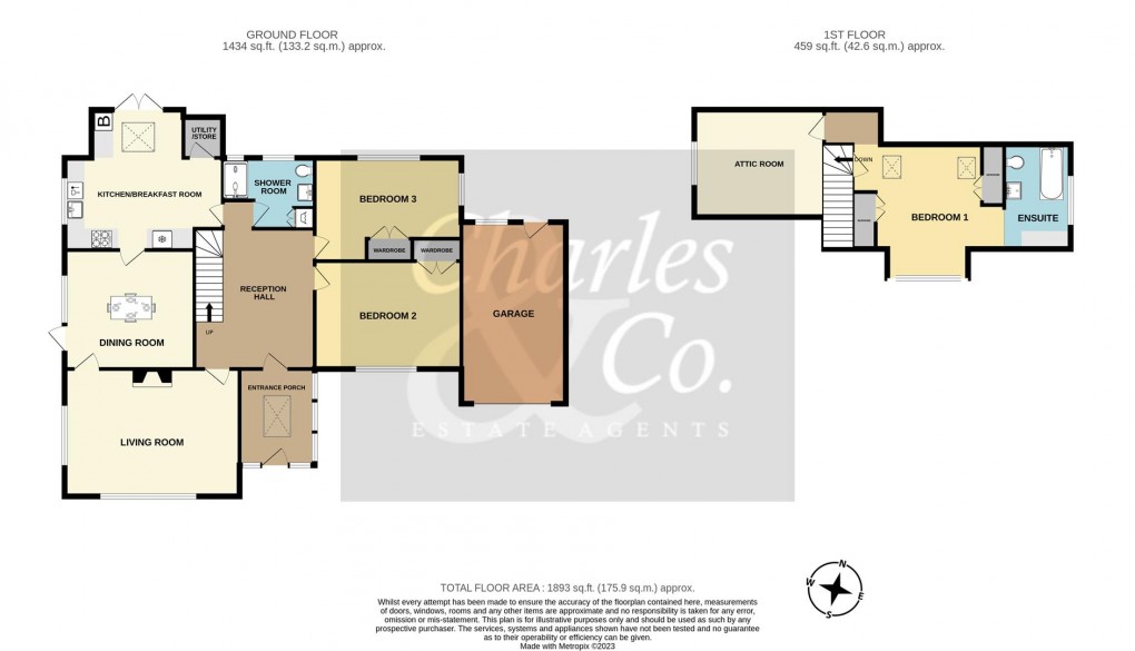Floorplan for Pett Road, Pett
