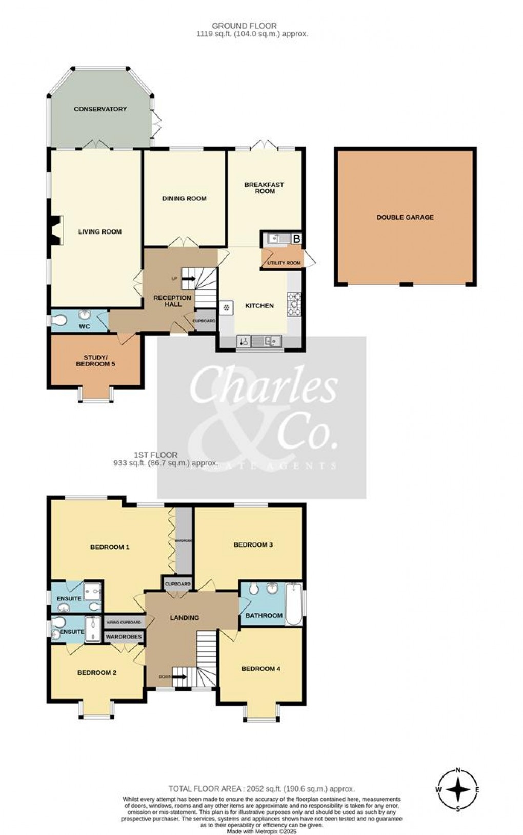 Floorplan for Orchard Way, Sedlescombe