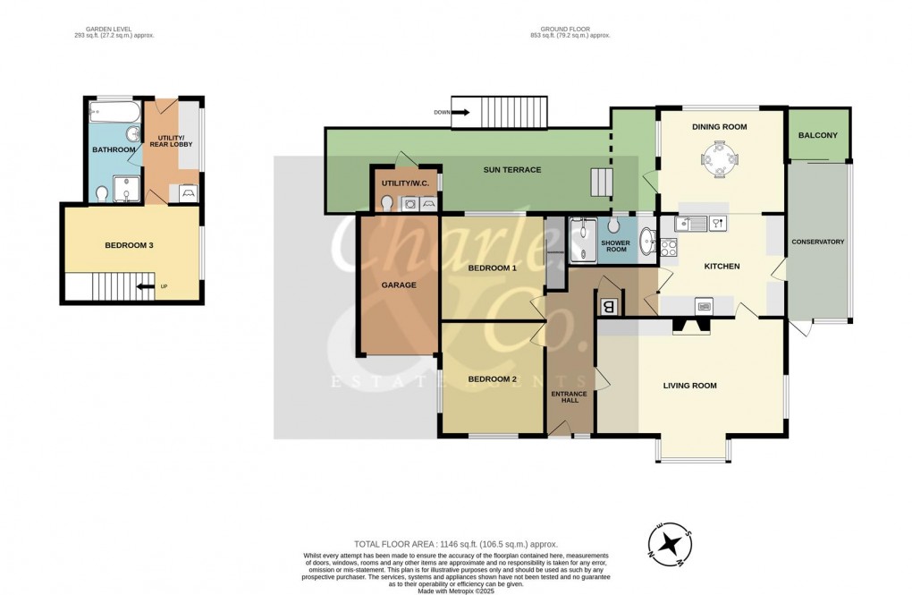 Floorplan for Shepherds Way, Fairlight