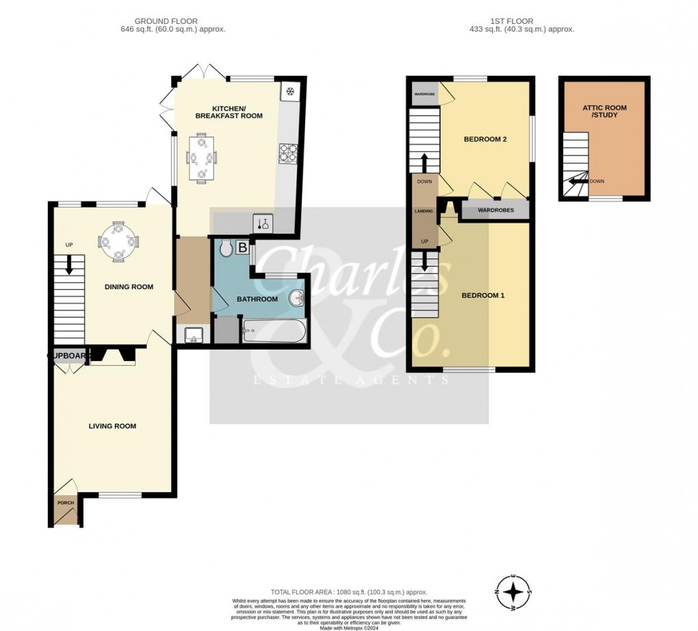 Floorplan for The Strand, Winchelsea