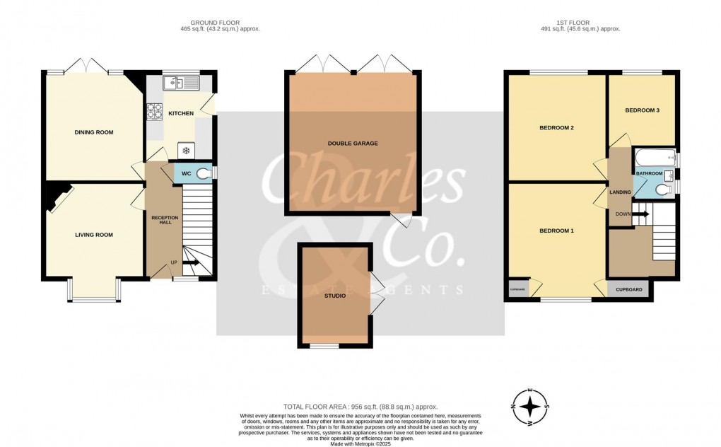 Floorplan for Elphinstone Road, Hastings