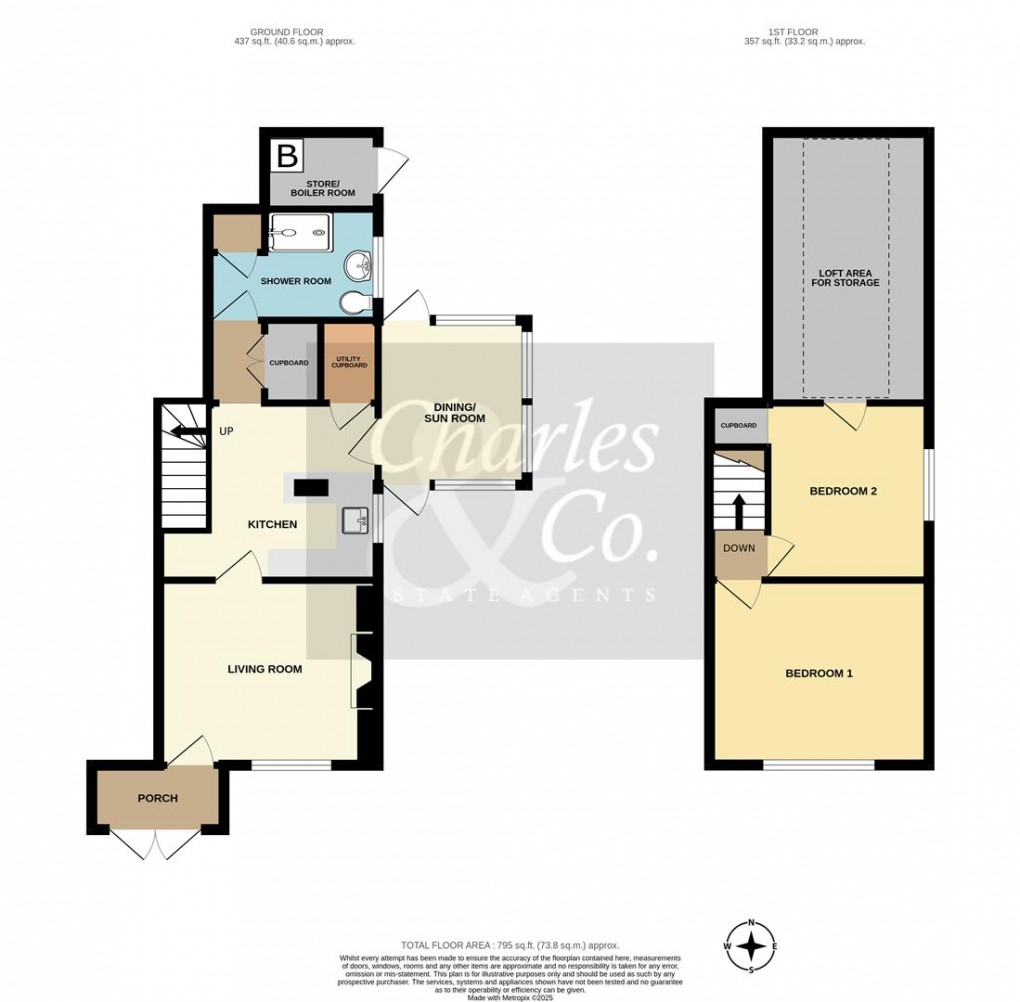 Floorplan for Pett Road, Pett