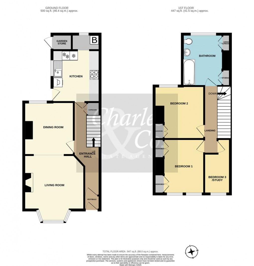 Floorplan for Gillsmans Hill, St. Leonards-On-Sea