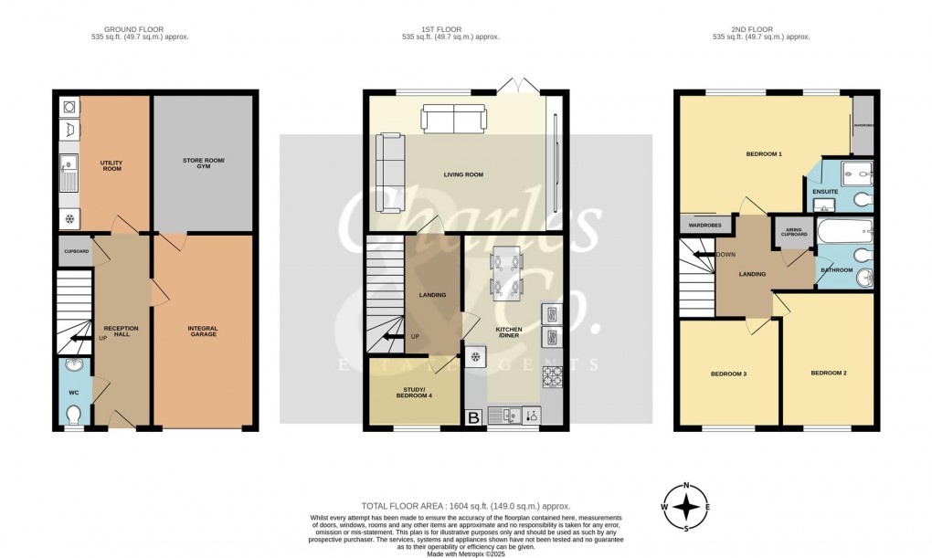 Floorplan for Welton Rise, St. Leonards-On-Sea