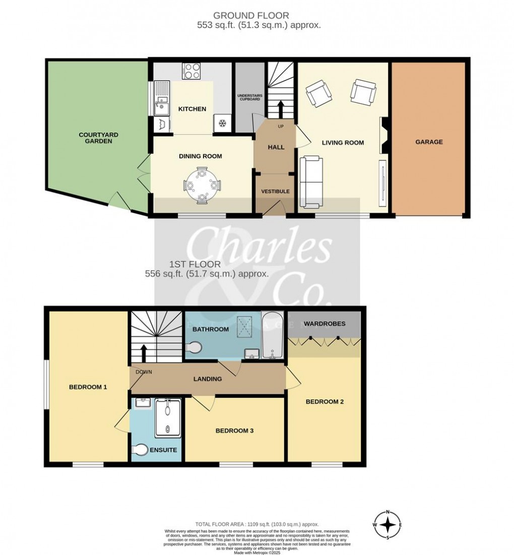 Floorplan for Sandrock Hall, Hastings