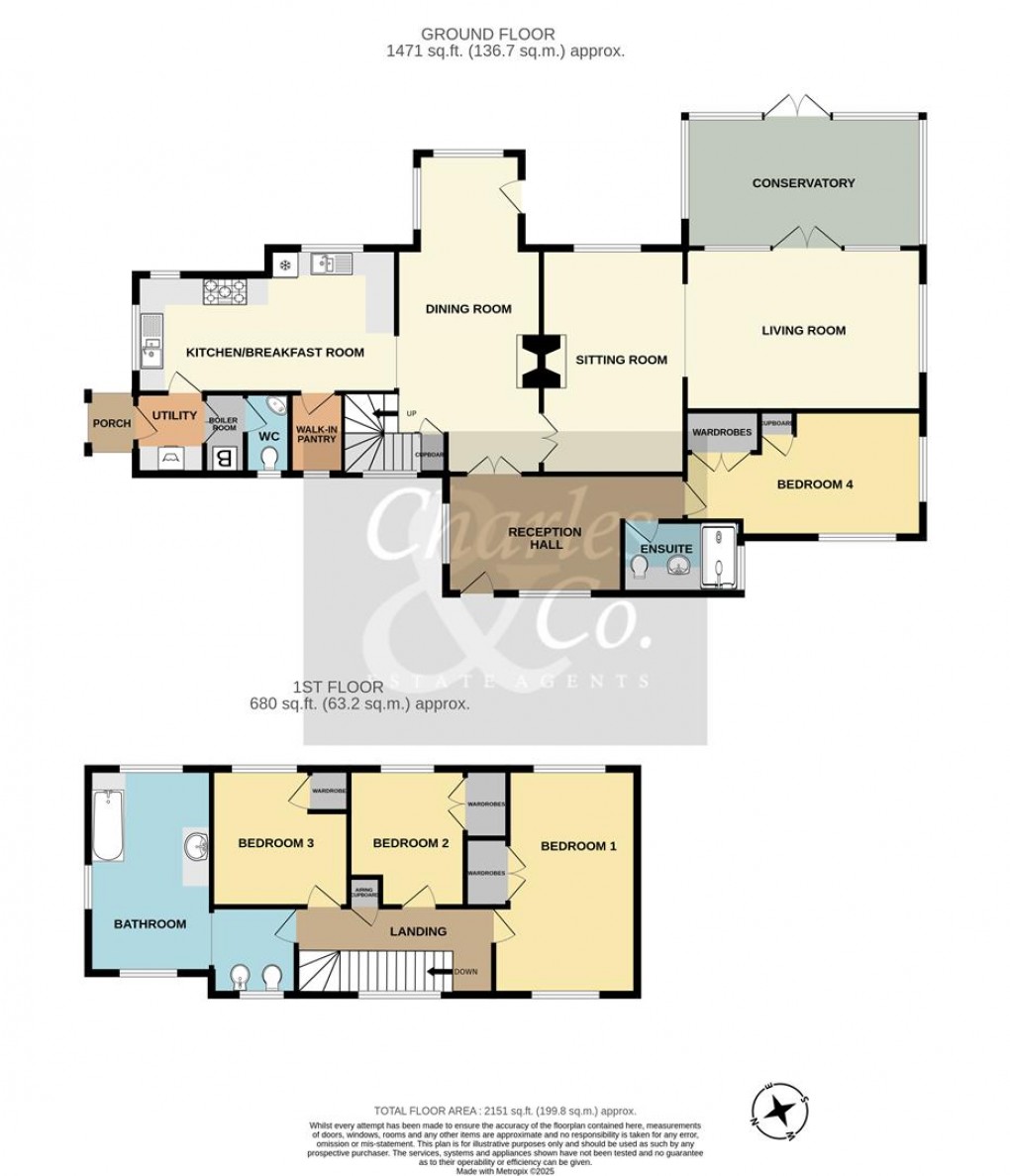 Floorplan for Marley Lane, Battle