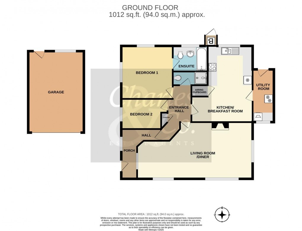 Floorplan for Rockmead Road, Fairlight
