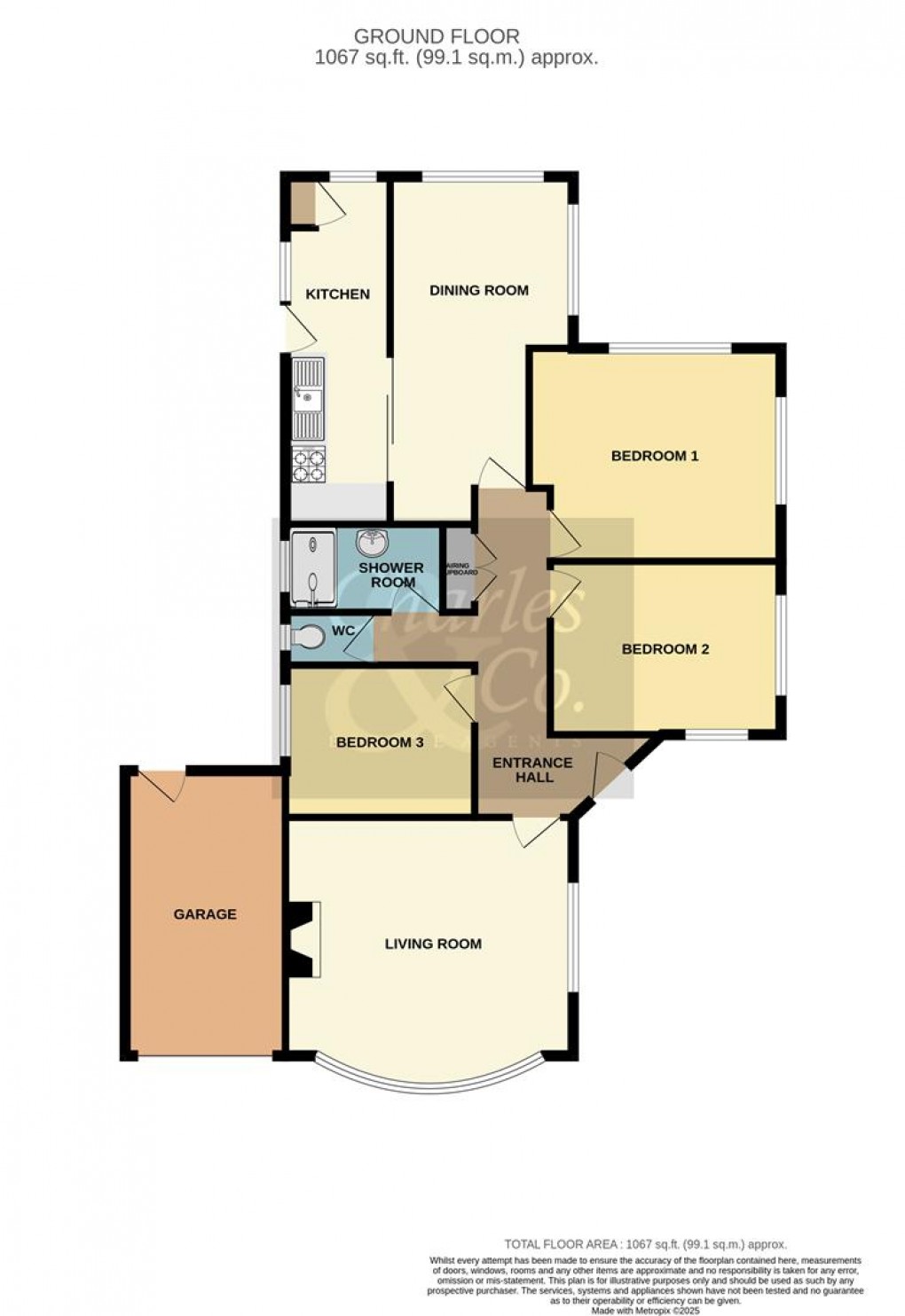 Floorplan for Dunclutha Road, Hastings