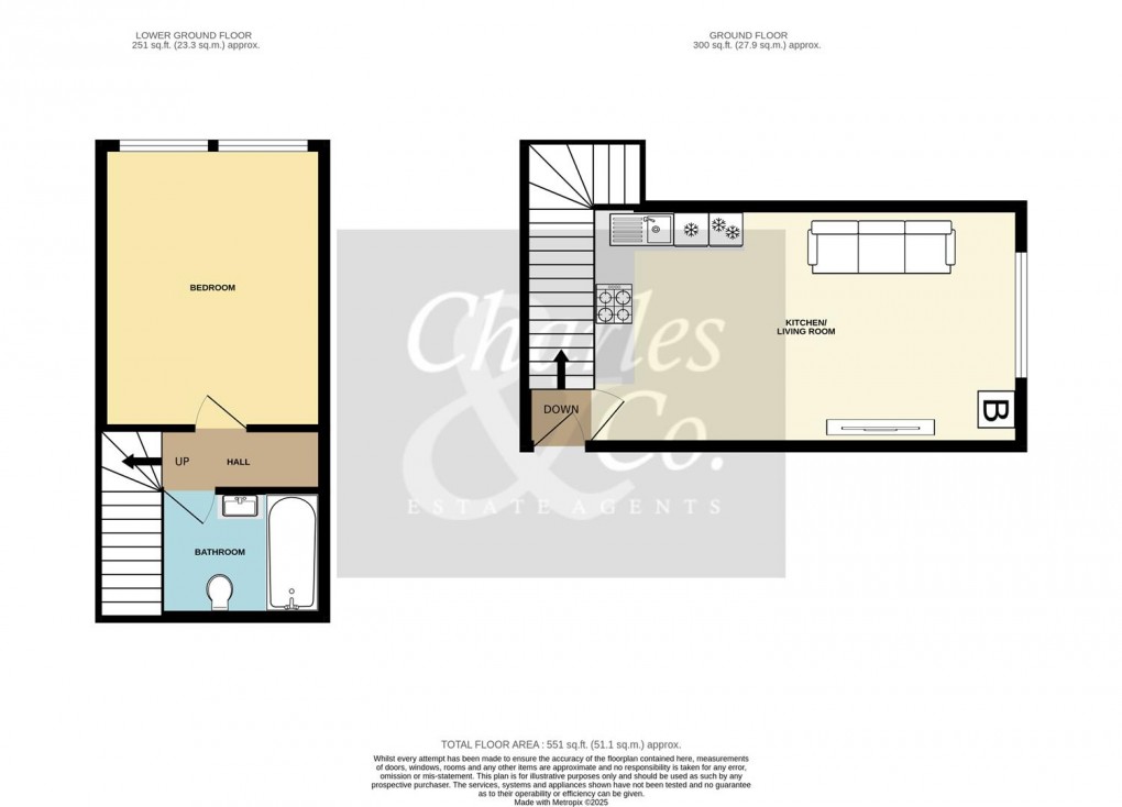 Floorplan for Silchester Road, St. Leonards-On-Sea