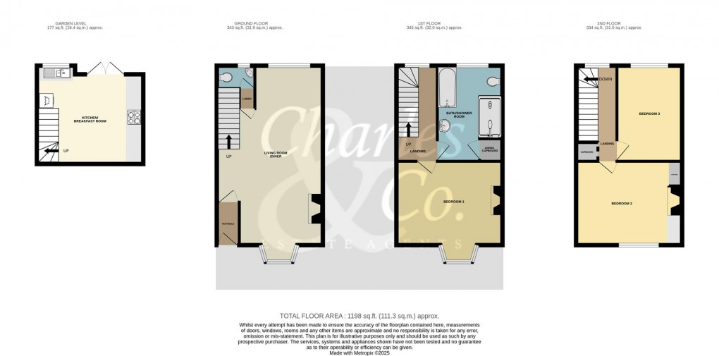 Floorplan for St. Thomass Road, Hastings