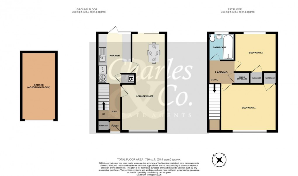 Floorplan for The Glebe, Hastings