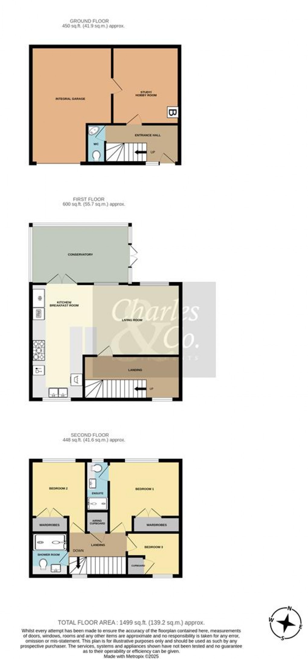 Floorplan for Newts Way, St. Leonards-On-Sea