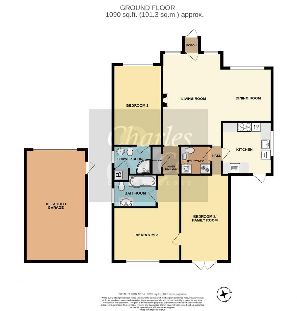 Floorplan for Pett Road, Pett