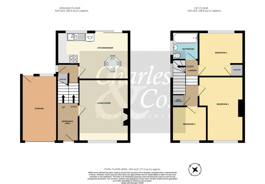Floorplan for Holmhurst Lane, St. Leonards-On-Sea