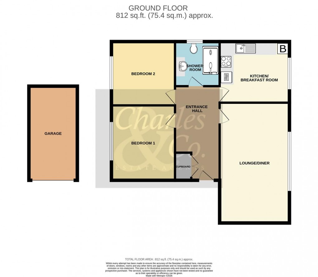 Floorplan for St. Helens Park Road, Hastings
