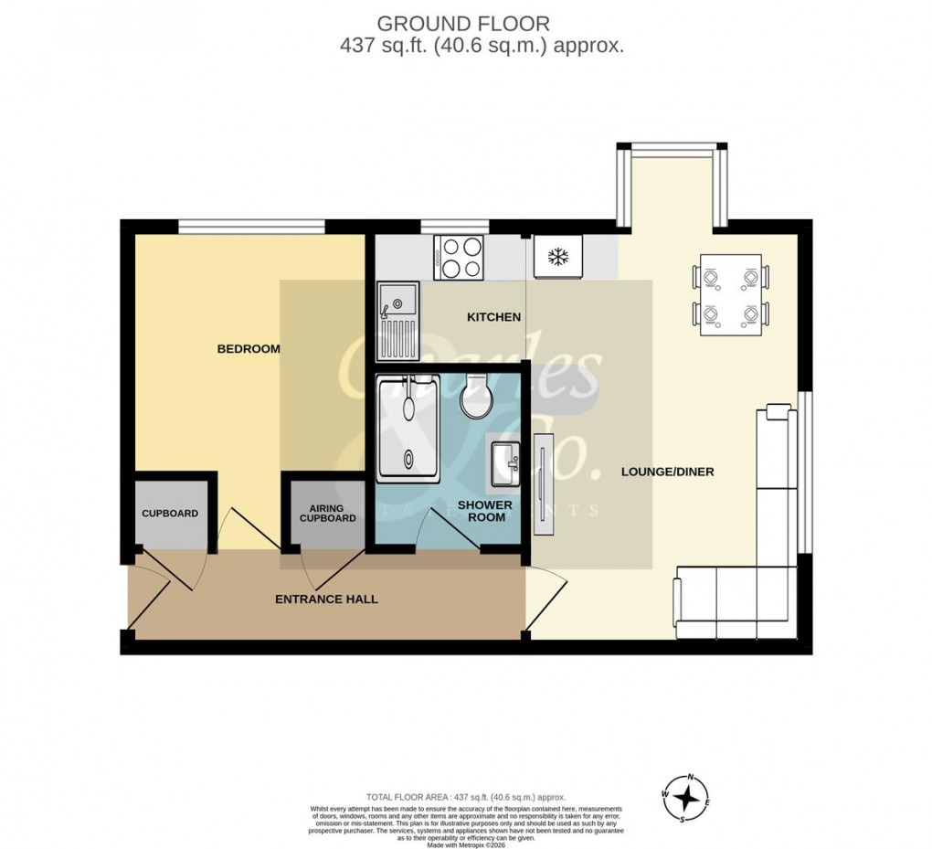 Floorplan for Bancroft Road, Bexhill-On-Sea