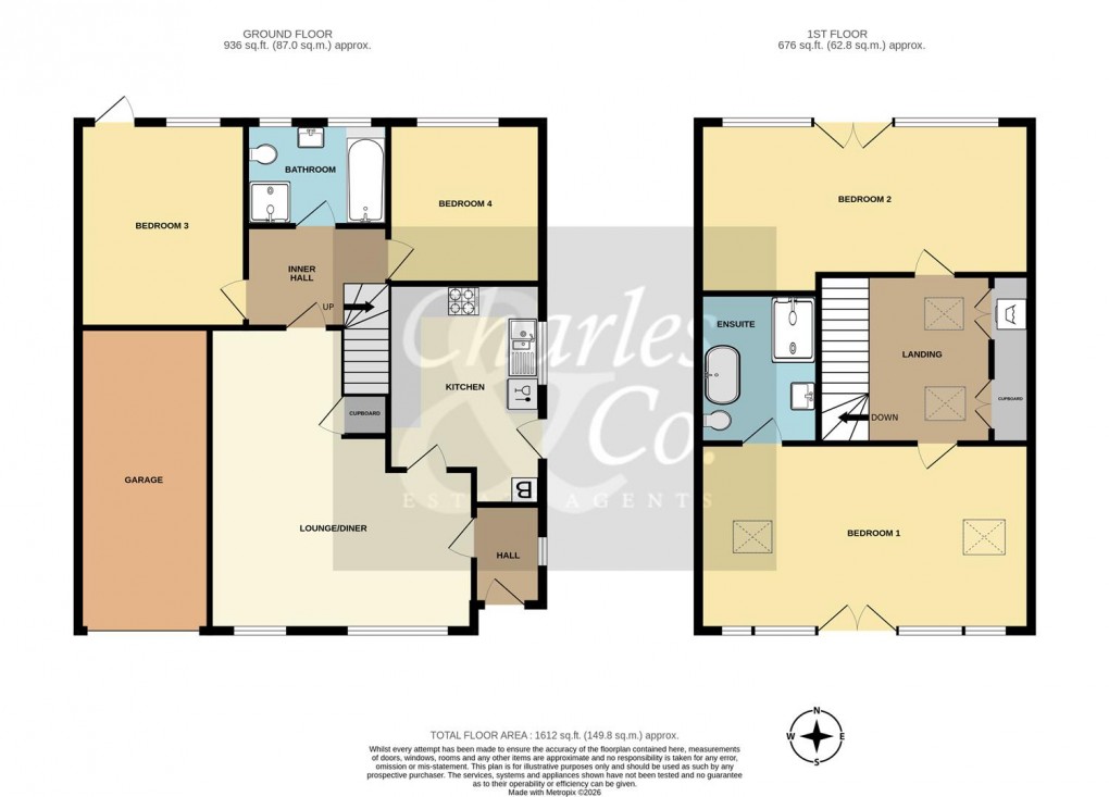 Floorplan for Farley Way, Fairlight