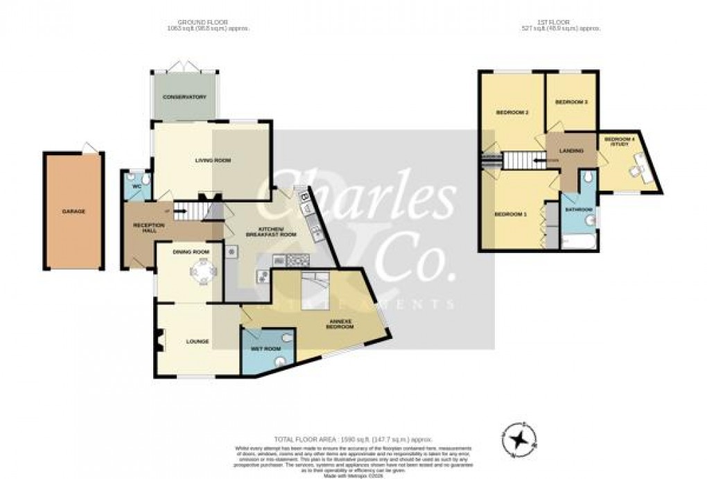 Floorplan for Parkstone Road, Hastings