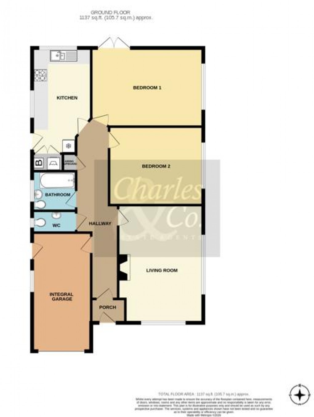 Floorplan for Saltdean Way, Bexhill-On-Sea