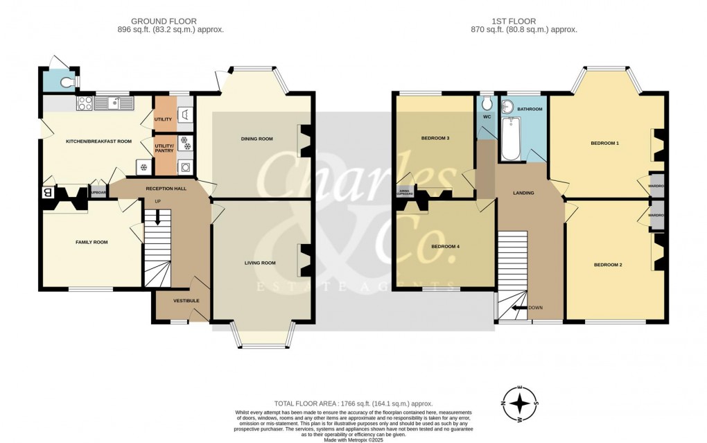 Floorplan for Priory Road, Hastings