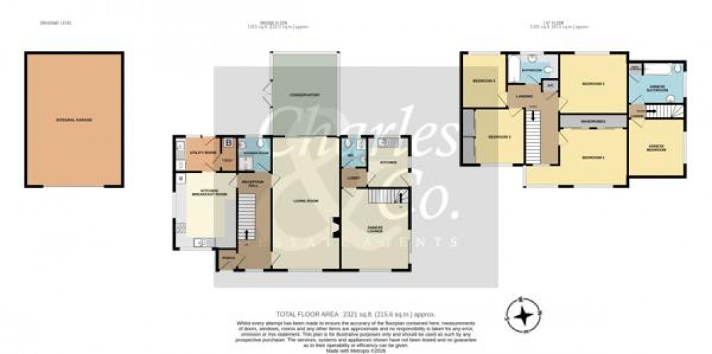 Floorplan for Fairlight Road, Hastings