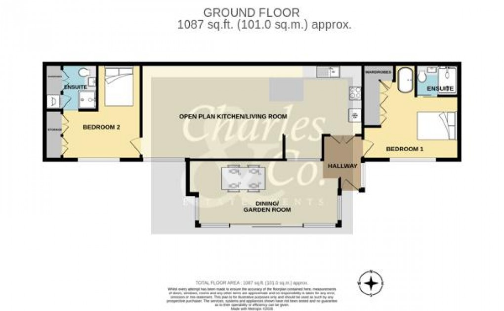 Floorplan for West Hill Road, St. Leonards-On-Sea